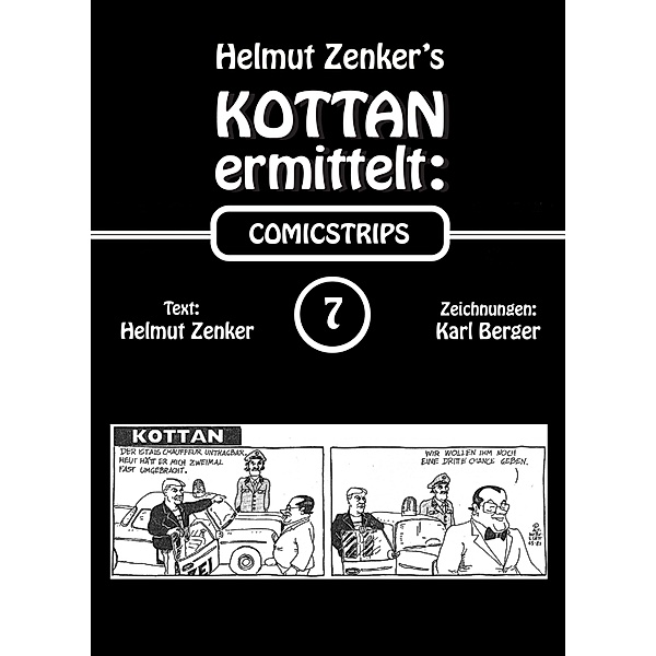 Kottan ermittelt: Comicstrips 7 / Kottan ermittelt: Comicstrips, Helmut Zenker