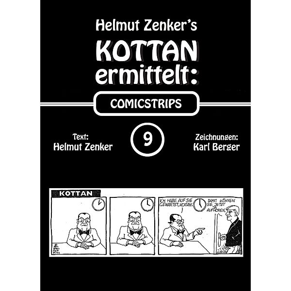 Kottan ermittelt: Comicstrips 9 / Kottan ermittelt: Comicstrips, Helmut Zenker