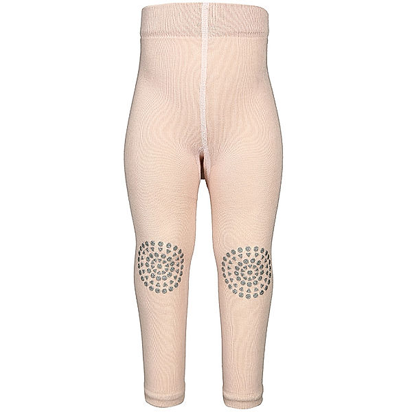 GoBabyGo Krabbel-Leggings CRAWLING in soft rosa/silber