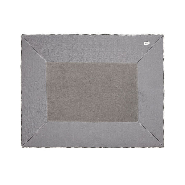 Koeka Krabbeldecke RIGA (75x95) in steel grey