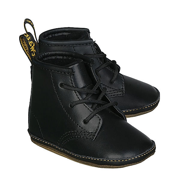 Dr. Martens Krabbelschuhe CRIB BABY in black