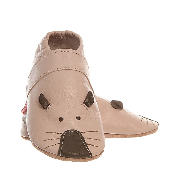 Anna und Paul® Krabbelschuhe MAUS in rosa