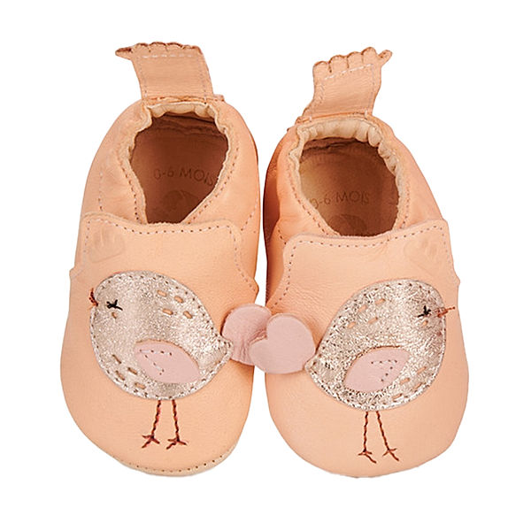 Easy Peasy Krabbelschuhe MY BLUMOO POULE in abricot