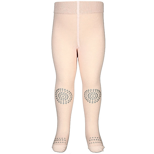 GoBabyGo Krabbelstrumpfhose CRAWLING in soft rosa/silber