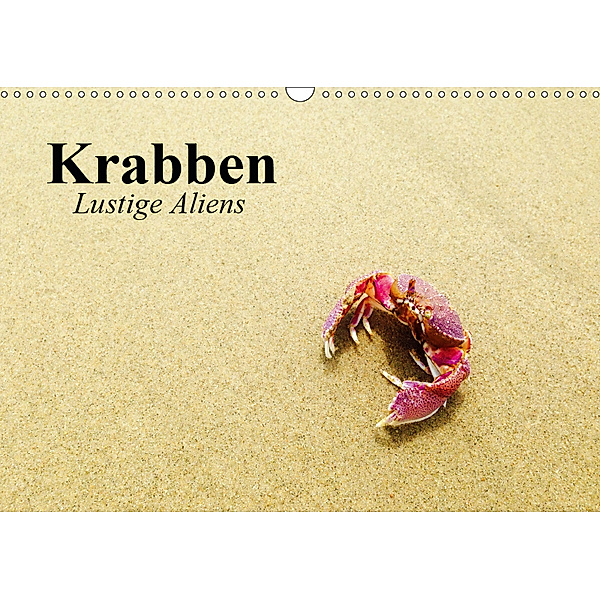 Krabben. Lustige Aliens (Wandkalender 2019 DIN A3 quer), Elisabeth Stanzer