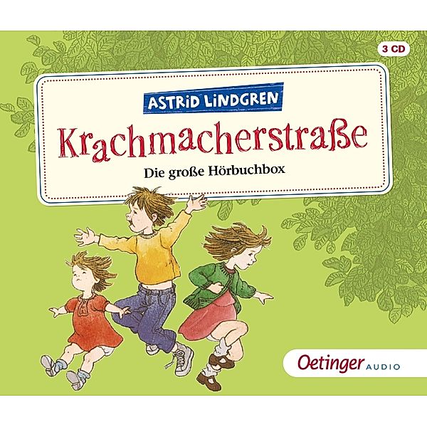 Krachmacherstrasse. Die grosse Hörbuchbox,3 Audio-CD, Astrid Lindgren