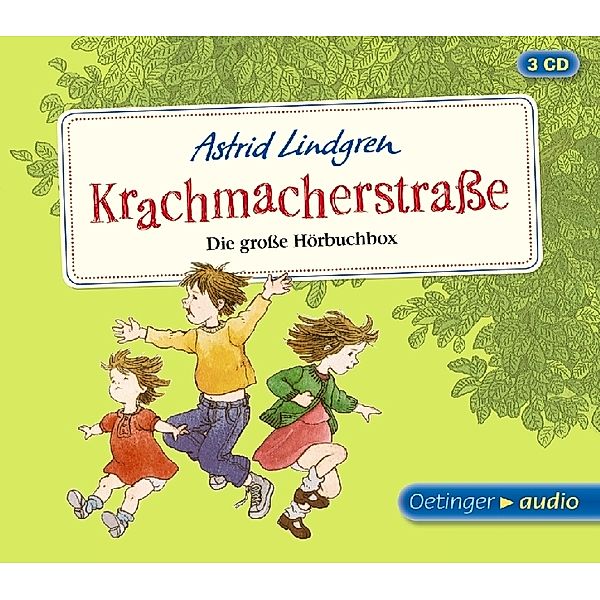 Krachmacherstraße. Die große Hörbuchbox,3 Audio-CD, Astrid Lindgren