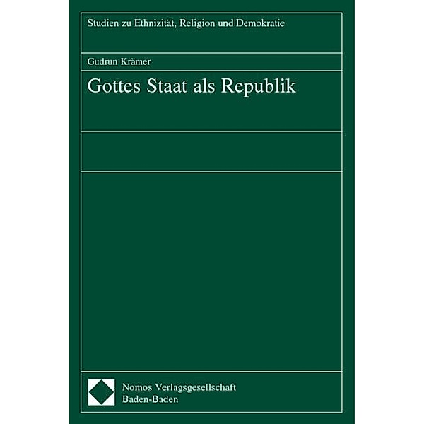 Krämer, G: Gottes Staat als Republik, Gudrun Krämer