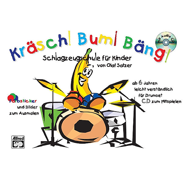 Kräsch! Bum! Bäng!, m. Audio-CD.Bd.1, Olaf Satzer
