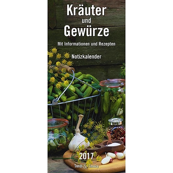 Kräuter & Gewürze Notizkalender 2017