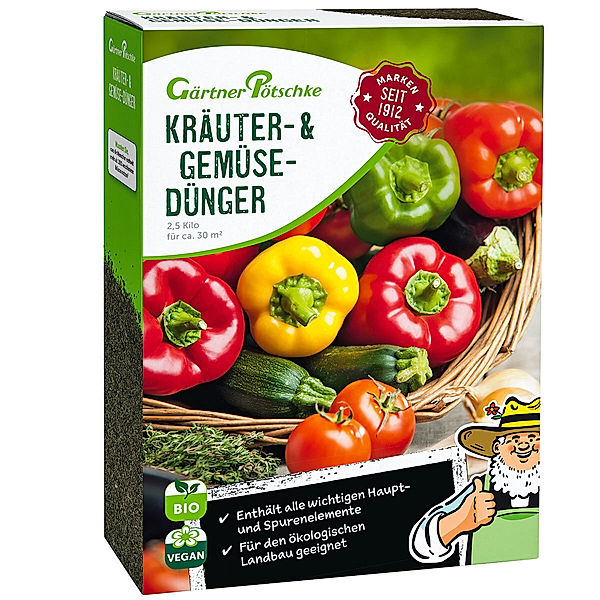 Kräuter- und Gemüse-Dünger, 2,5 kg