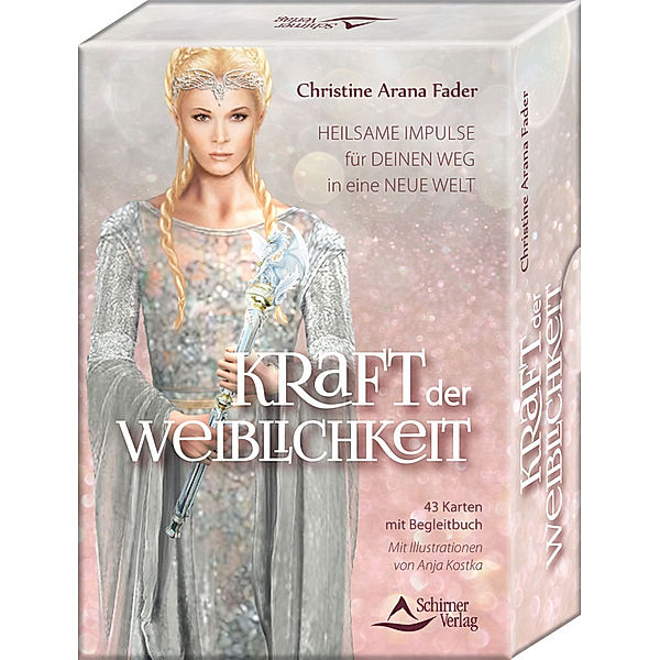 Kraft der Weiblichkeit, Meditationskarten + Begleitbuch, Christine Arana Fader