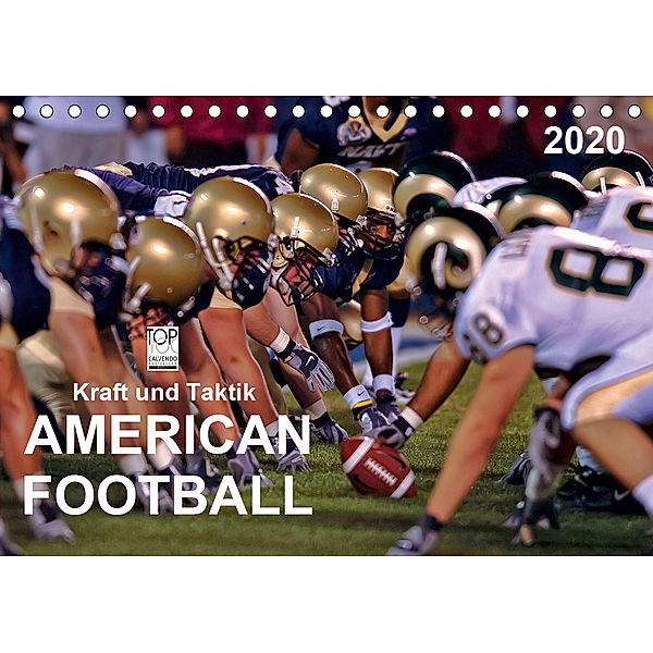 Kraft und Taktik - American Football (Tischkalender 2020 DIN A5 quer), Peter Roder