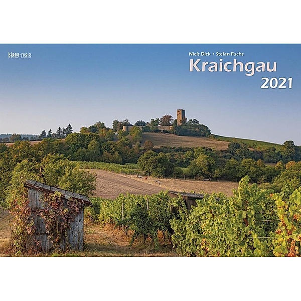 Kraichgau 2021 Bildkalender A3 Spiralbindung