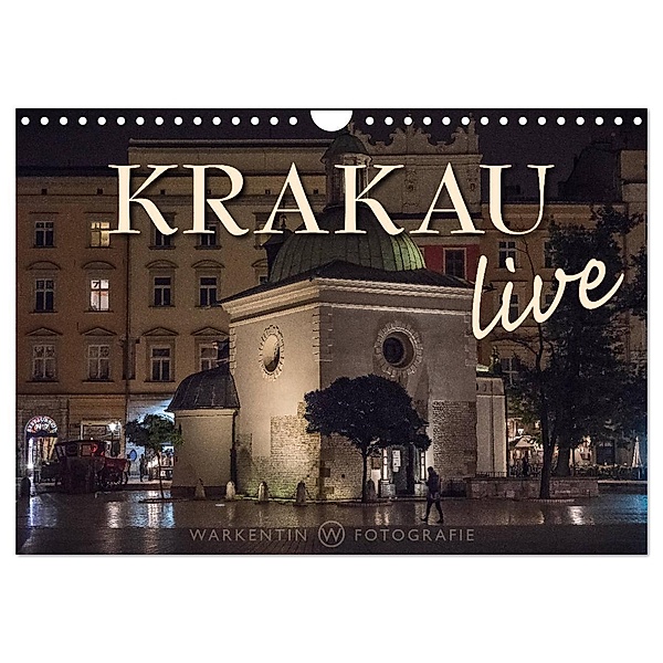 Krakau live (Wandkalender 2024 DIN A4 quer), CALVENDO Monatskalender, Karl H. Warkentin