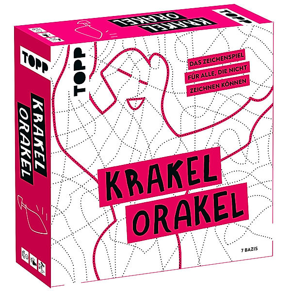 Frech Krakel-Orakel - Das Zeichenspiel für alle, die nicht zeichnen können, Anita Landgraf, 7 Bazis