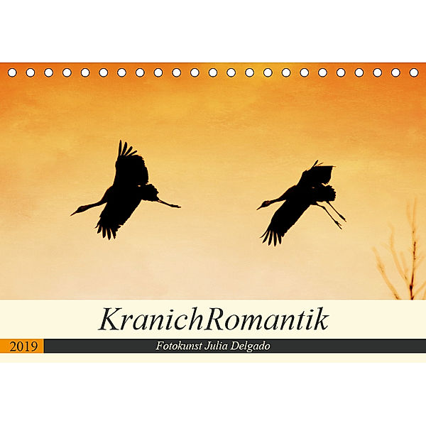 KranichRomantik (Tischkalender 2019 DIN A5 quer), Julia Delgado