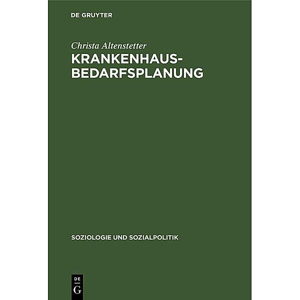 Krankenhausbedarfsplanung / Jahrbuch des Dokumentationsarchivs des österreichischen Widerstandes, Christa Altenstetter