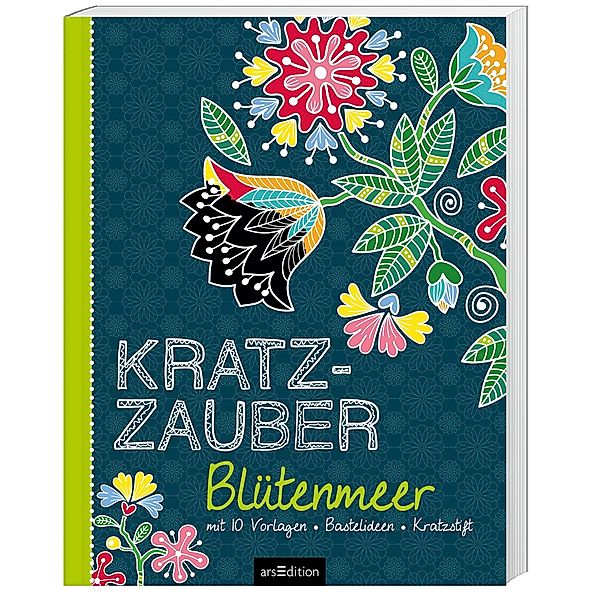 Kratzzauber Blütenmeer