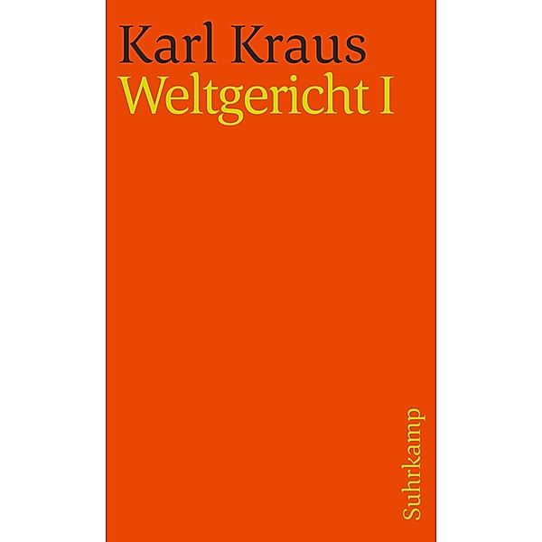 Kraus,Weltger.1  st1315, Karl Kraus