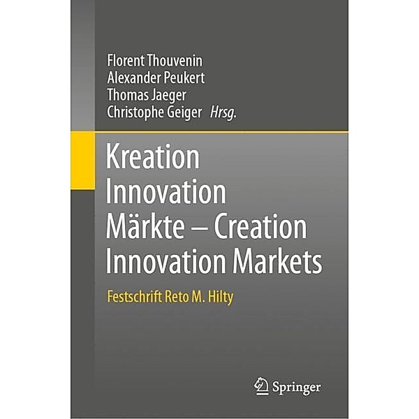 Kreation Innovation Märkte - Creation Innovation Markets