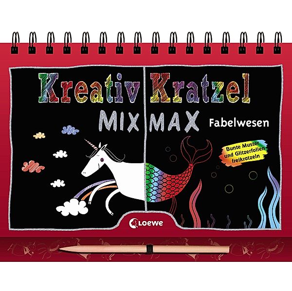 Kreativ-Kratzel MIX MAX - Fabelwesen