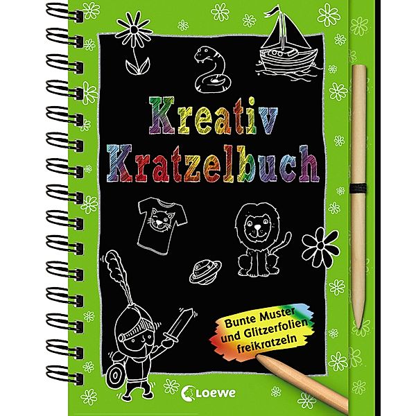 Kreativ-Kratzelbuch