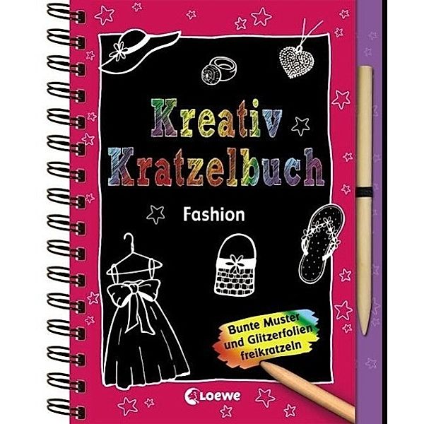 Kreativ-Kratzelbuch: Fashion, Heather Zschock