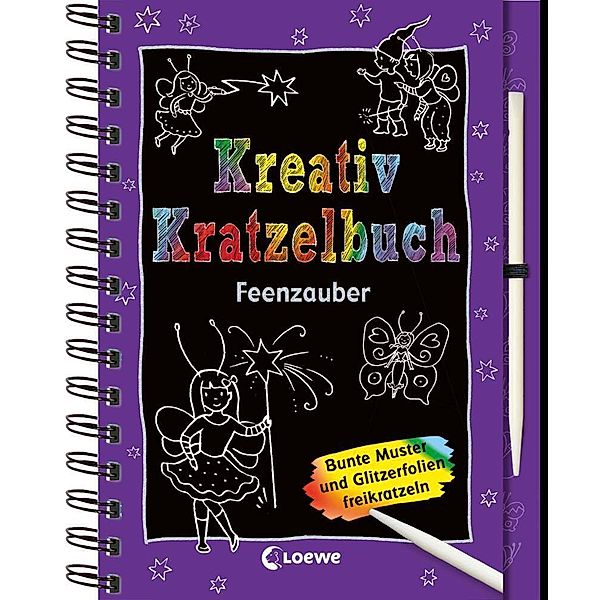 Kreativ-Kratzelbuch - Feenzauber