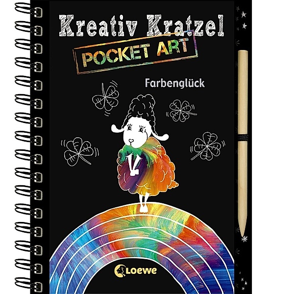 Kreativ-Kratzelbuch / Kreativ-Kratzel Pocket Art: Farbenglück, Ann-Katrin Heger