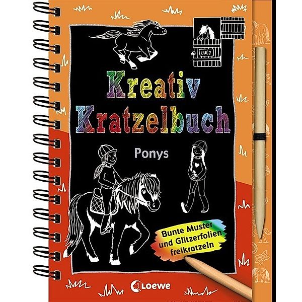 Kreativ-Kratzelbuch / Kreativ-Kratzelbuch: Ponys