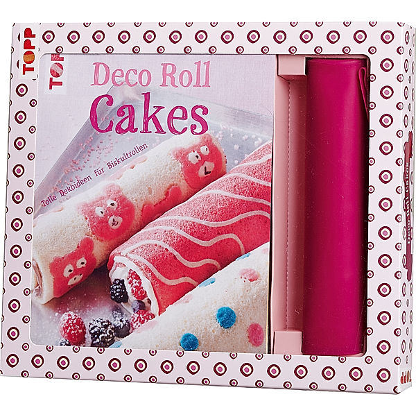 Kreativ-Set Deco Roll Cakes, m. Silikonmatte in Pink, Vito Capezzuto
