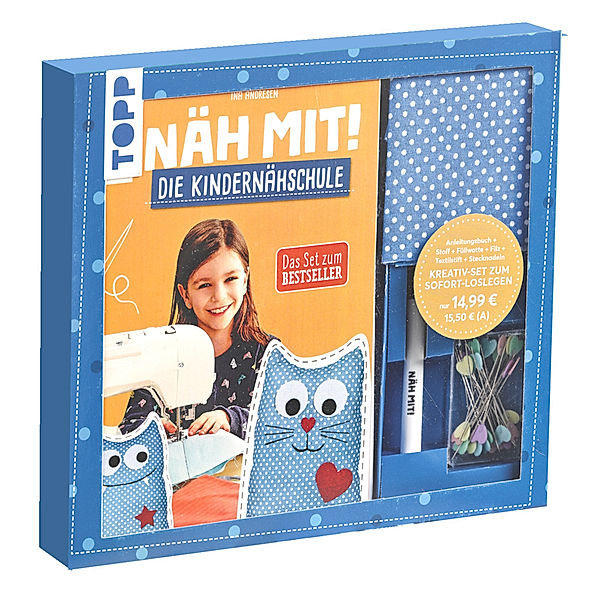 Kreativ-Set: Näh mit! Die Kindernähschule, Ina Andresen