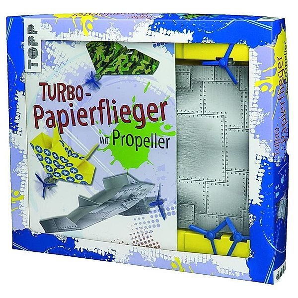 Kreativ-Set Turbo-Papierflieger mit Propeller, Christian Saile