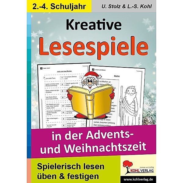 Kreative Lesespiele in der Advents- und Weihnachtszeit, Ulrike Stolz, Lynn-Sven Kohl