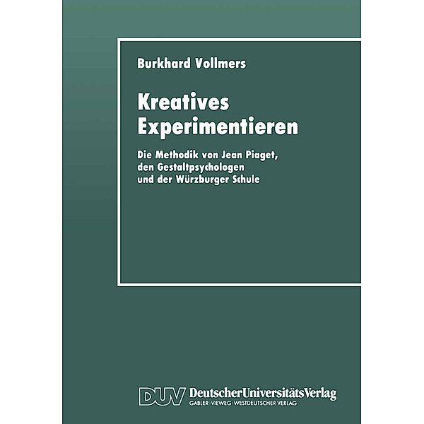 Kreatives Experimentieren, Burkhard Vollmers