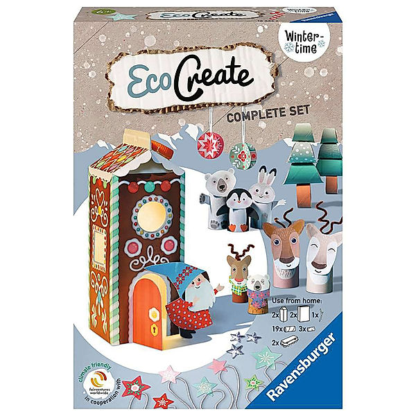 Ravensburger Verlag Kreativset EcoCreate Midi - WINTERTIME