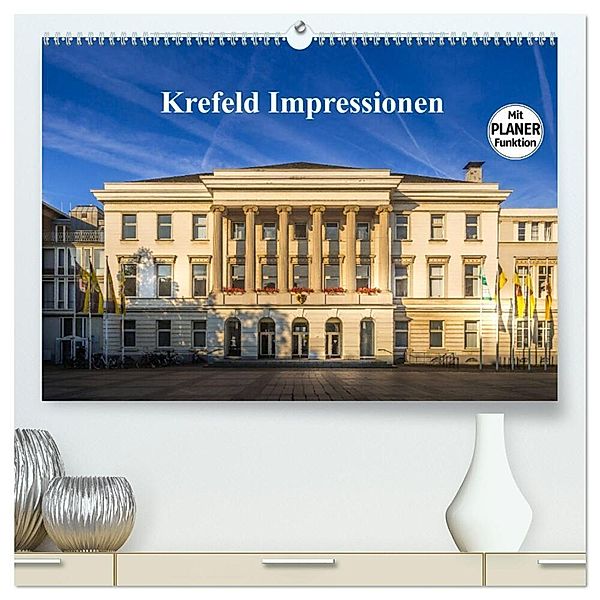 Krefeld Impressionen (hochwertiger Premium Wandkalender 2024 DIN A2 quer), Kunstdruck in Hochglanz, Michael Fahrenbach