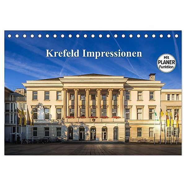 Krefeld Impressionen (Tischkalender 2025 DIN A5 quer), CALVENDO Monatskalender, Calvendo, Michael Fahrenbach