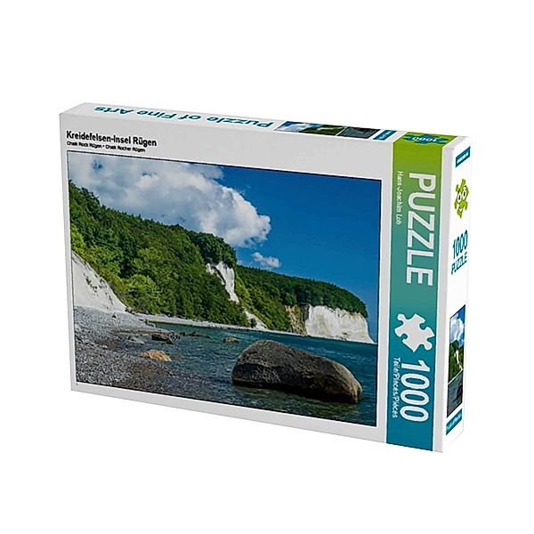 Calvendo Puzzle Kreidefelsen-Insel Rügen (Puzzle), Hans-Joachim Loh