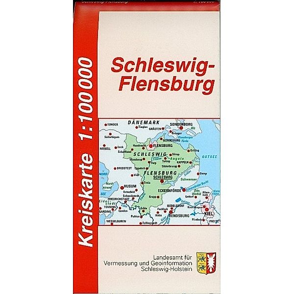 Kreiskarte Schleswig-Holstein Kreis Schleswig-Flensburg