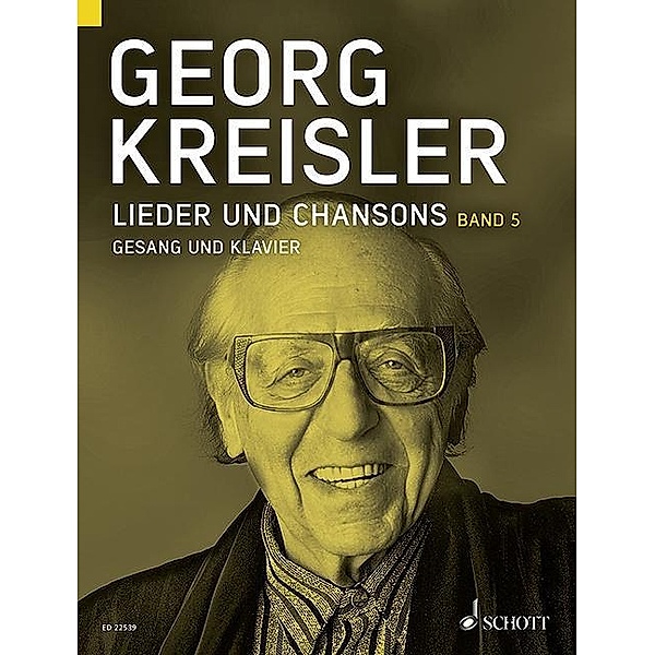 Kreisler, G: Lieder und Chansons Gesang und Klavier Bd. 5