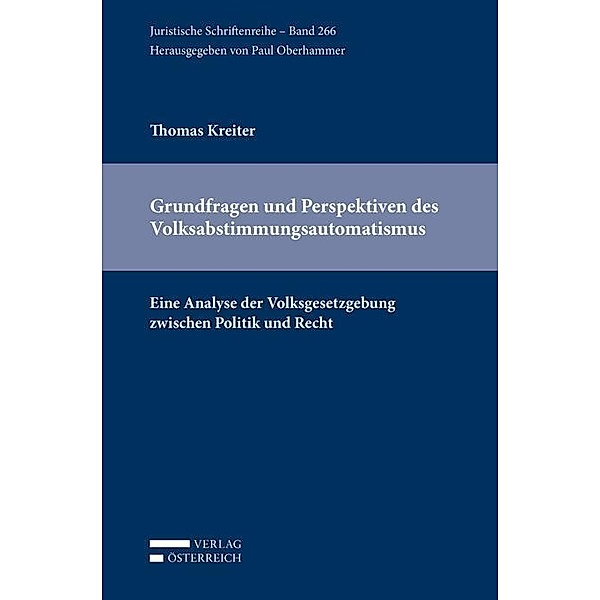 Kreiter, T: Grundfragen und Perspektiven des Volksabstimmung, Thomas Kreiter