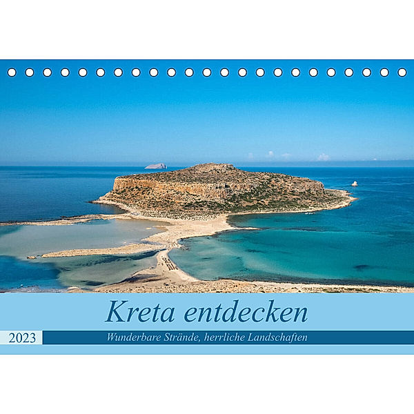 Kreta entdecken (Tischkalender 2023 DIN A5 quer), Birgit Matejka