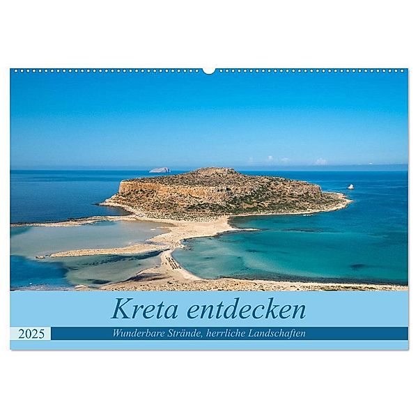 Kreta entdecken (Wandkalender 2025 DIN A2 quer), CALVENDO Monatskalender, Calvendo, Birgit Matejka