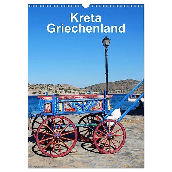 Kreta Griechenland (Wandkalender 2024 DIN A3 hoch), CALVENDO Monatskalender, Peter Schneider