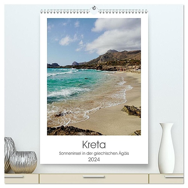 Kreta (hochwertiger Premium Wandkalender 2024 DIN A2 hoch), Kunstdruck in Hochglanz, Franziska Petersen