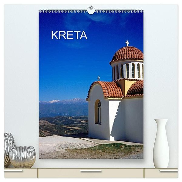 KRETA (hochwertiger Premium Wandkalender 2025 DIN A2 hoch), Kunstdruck in Hochglanz, Calvendo, Willy Matheisl