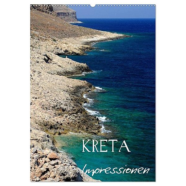 Kreta Impressionen (Wandkalender 2024 DIN A2 hoch), CALVENDO Monatskalender, Benny Trapp