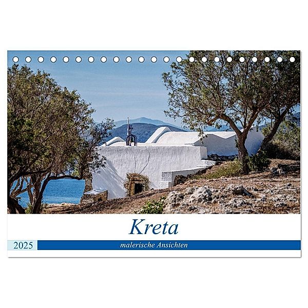Kreta - malerische Ansichten (Tischkalender 2025 DIN A5 quer), CALVENDO Monatskalender, Calvendo, Nailia Schwarz